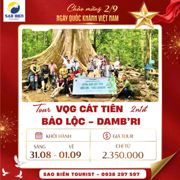 Tour Lễ 2 tháng 9