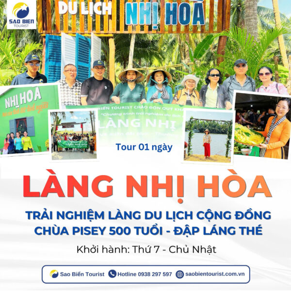 Làng Nhị Hòa 1 ngày