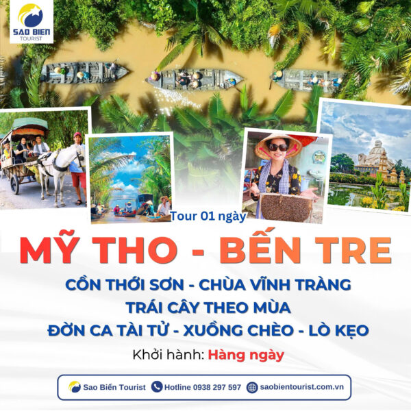 Mỹ Tho - Bến Tre 1 ngày Sao Biển Tourist