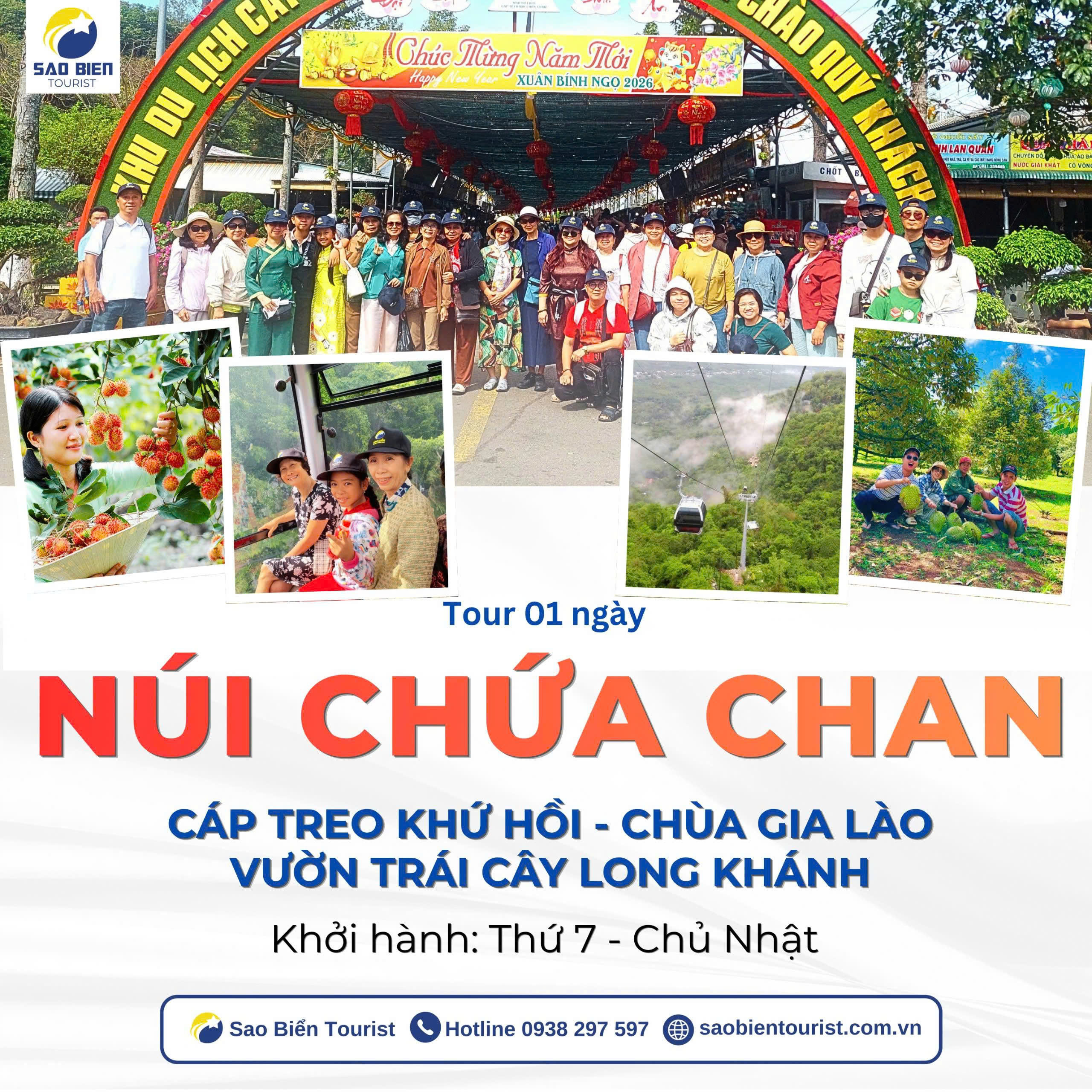 Núi Chứa Chan 1 ngày Sao Biển Tourist Núi Chứa Chan 1 ngày Sao Biển Tourist