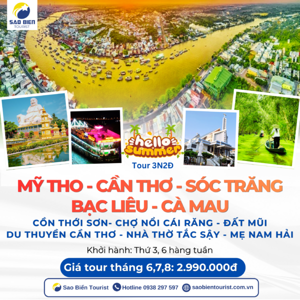 MỸ THO – CẦN THƠ  SÓC TRĂNG - CÀ MAU – BẠC LIÊU