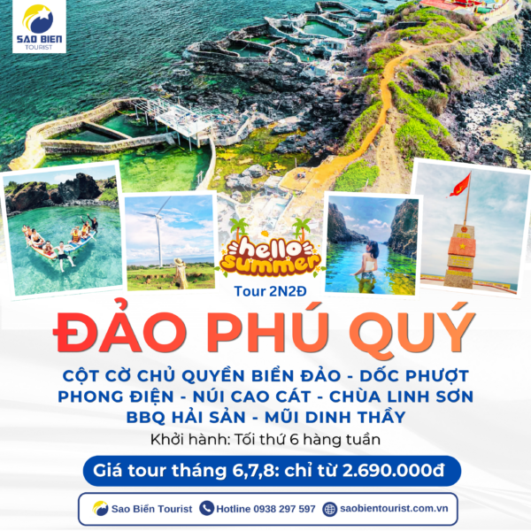 ĐẢO PHÚ QUÝ - TRẢI NGHIỆM HÒN NGỌC BIỂN XANH VÔ TẬN
