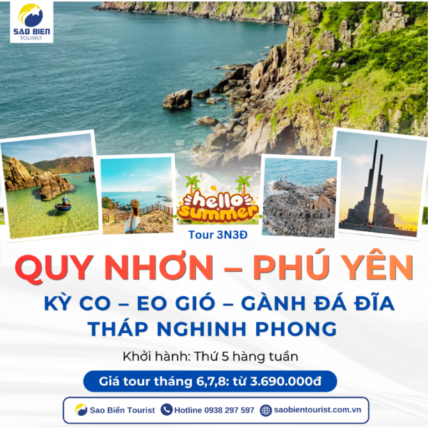 QUY NHƠN – KỲ CO – EO GIÓ