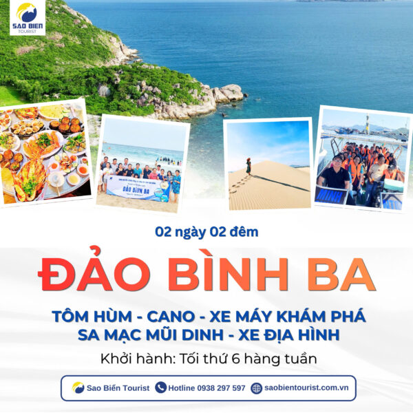 Tour Bình Ba - Sao Biển Tourist