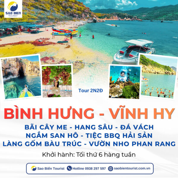 Tour Bình Hưng - Vĩnh Hy - Sao Biển Tourist