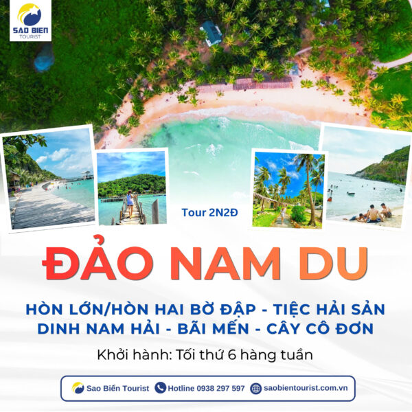 Tour Đảo Nam Du - Sao Biển Tourist