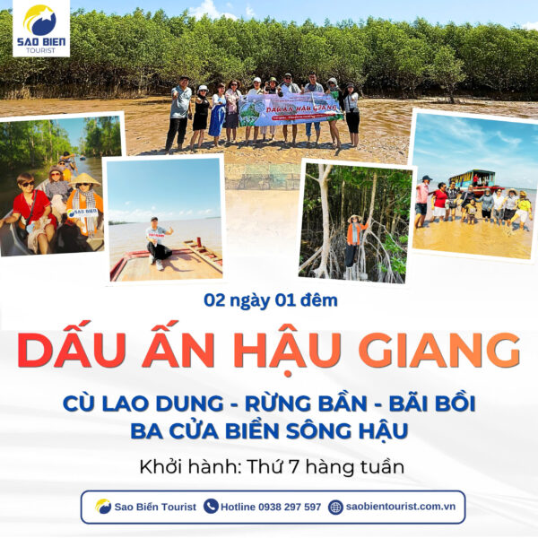 Tour Dấu Ấn Hậu Giang 2N1Đ - Sao Biển Tourist