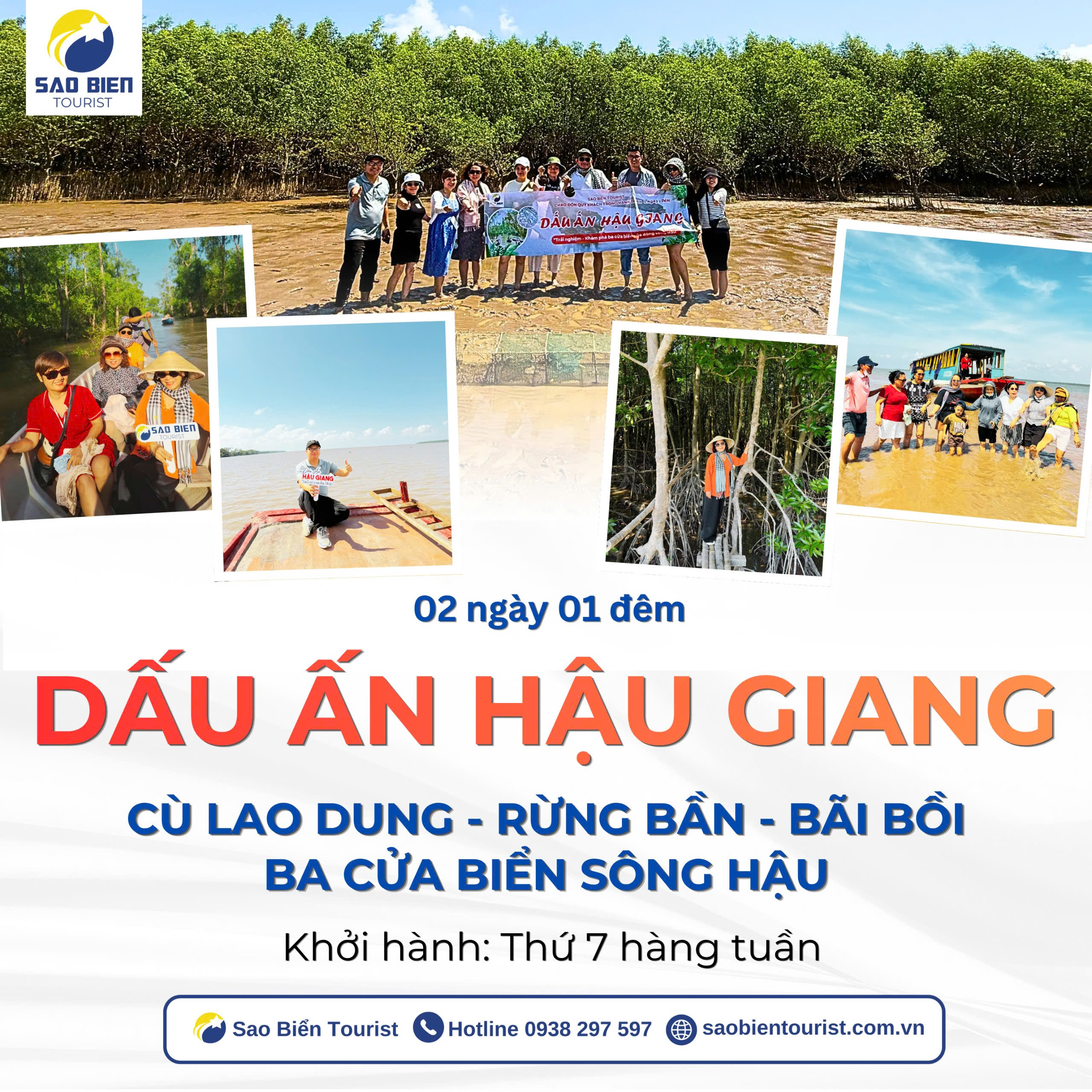 Tour Dấu Ấn Hậu Giang 2N1Đ - Sao Biển Tourist Tour Dấu Ấn Hậu Giang 2N1Đ - Sao Biển Tourist