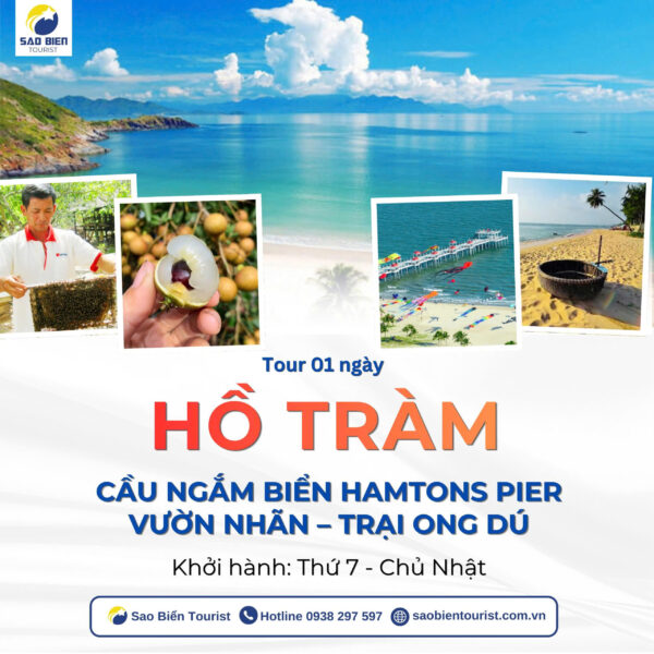 Tour Hồ Tràm 1 ngày Sao Biển Tourist