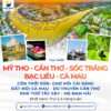 Tour Mỹ Tho - Cần Thơ - Sóc Trăng - Bạc Liêu - Cà Mau - Sao Biển Tourist