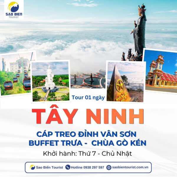 Tour Tây Ninh 1 ngày Sao Biển Tourist
