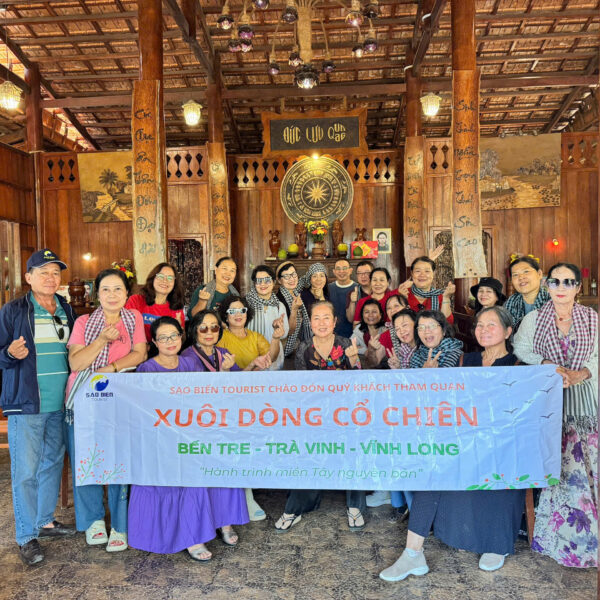 tour xuôi dòng cổ chiên 2 ngày 1 đêm