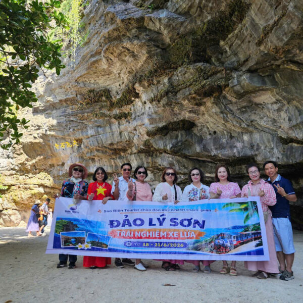 sao bien tourist tour ly son