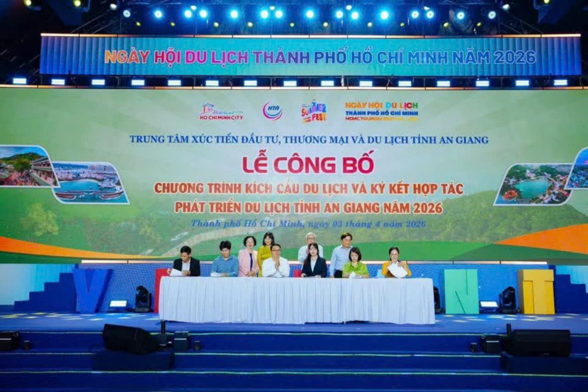 CEO Sao Biển Tourist – Anh Diệp Đức Duy tham gia Lễ Ký Kết hợp tác phát triển du lịch du lịch tỉnh An Giang