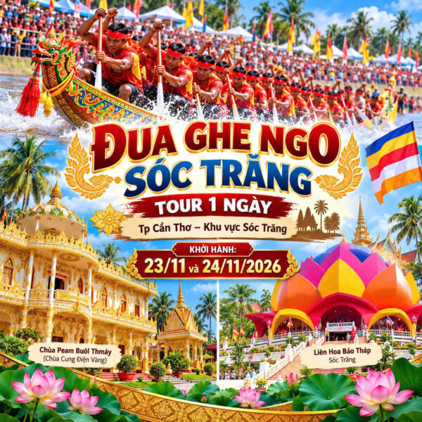 Đua Ghe Ngo Sóc Trăng - Sao Bien Tourist