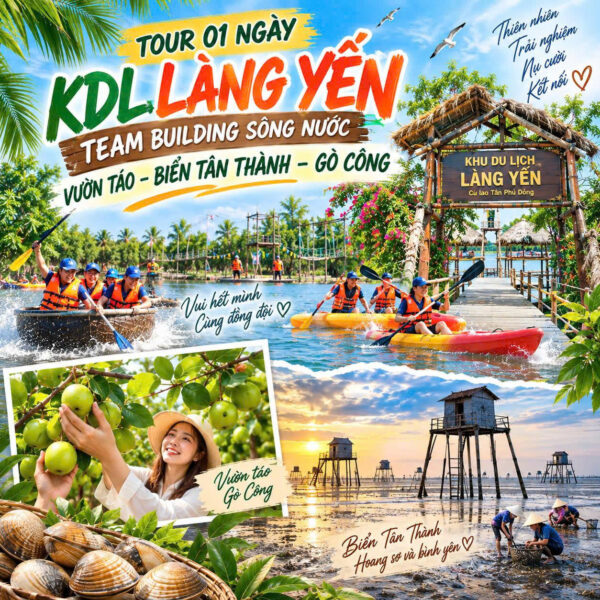 Team Building Sông nước 1 Ngày - Sao Bien Tourist