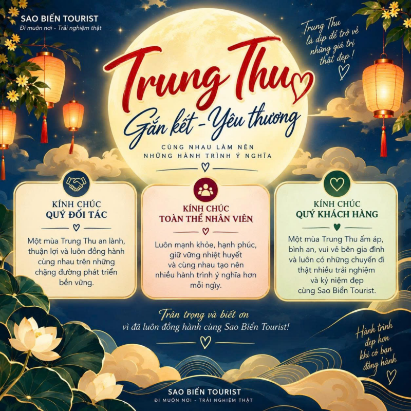 Hoạt động công ty - Sao Bien Tourist